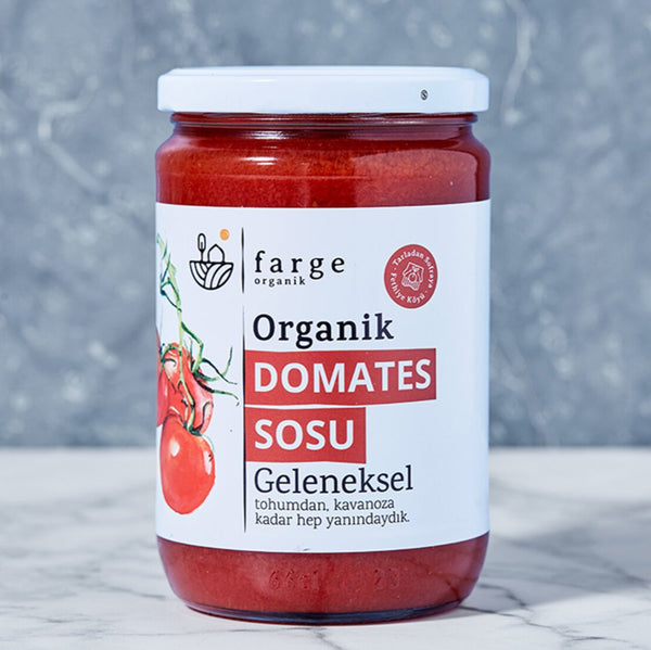 Organik Geleneksel Domates Sosu 600gr
