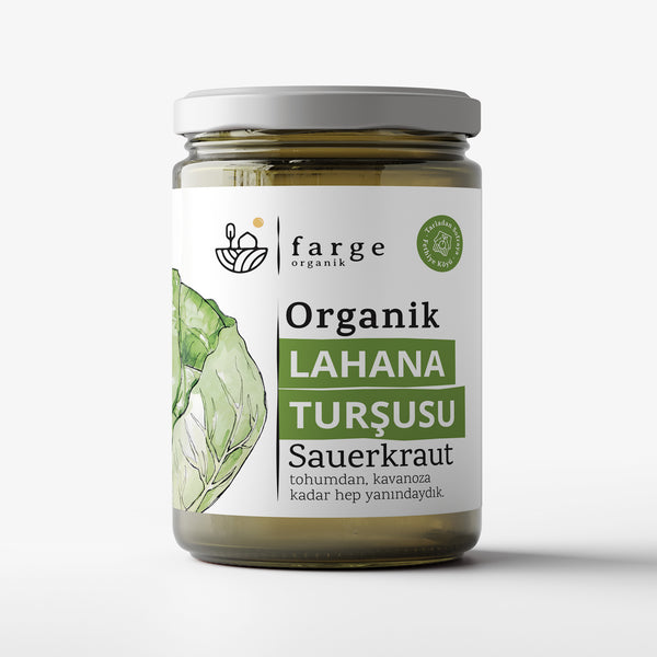 Organik Sauerkraut Lahana Turşusu 600gr